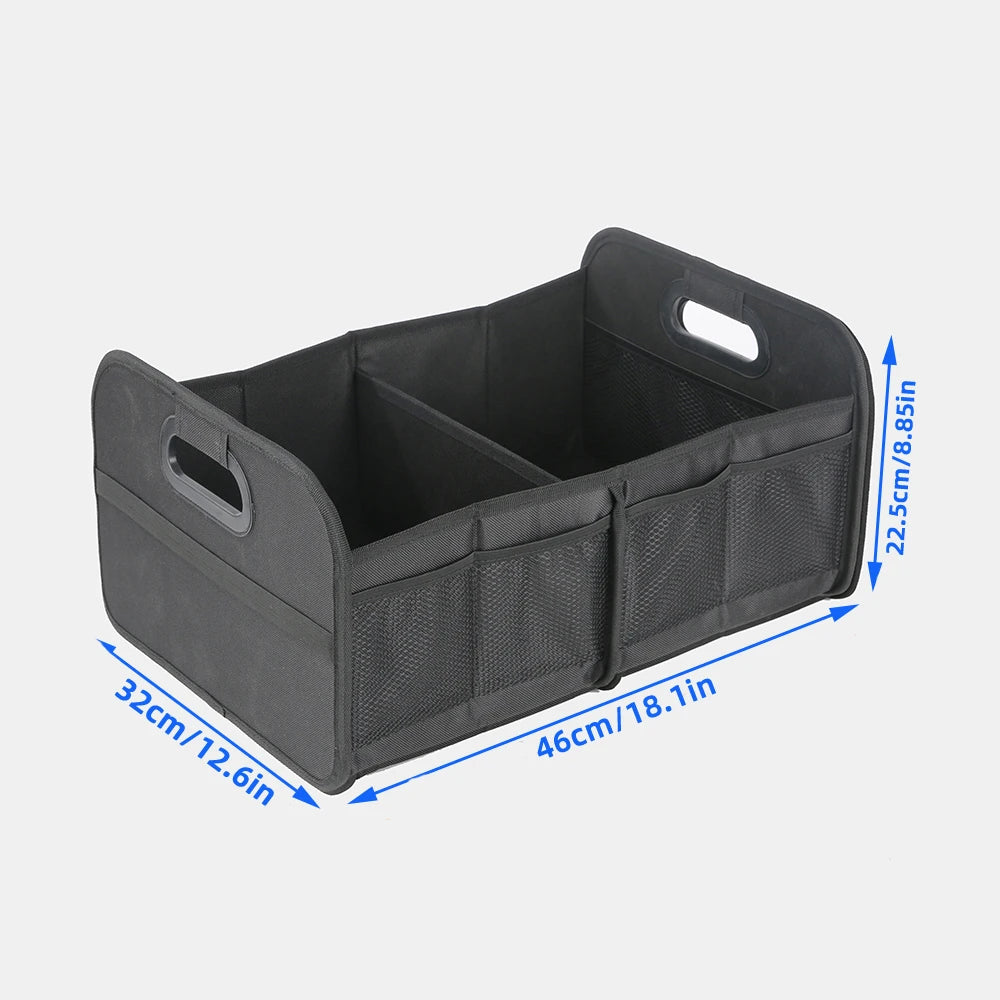 Low Price Car Trunk Storage Box 600D Oxford Cloth Material Large Capacity Foldable Car Trunk Organizer Clothes Storage Box