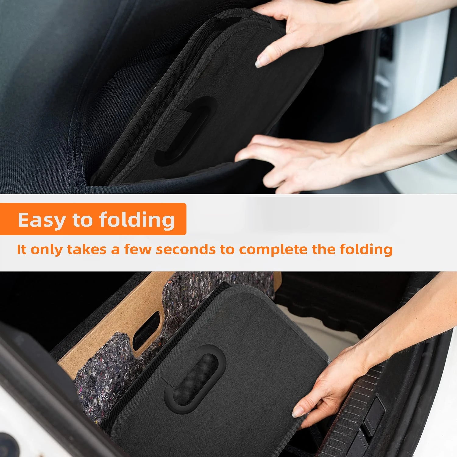 Low Price Car Trunk Storage Box 600D Oxford Cloth Material Large Capacity Foldable Car Trunk Organizer Clothes Storage Box