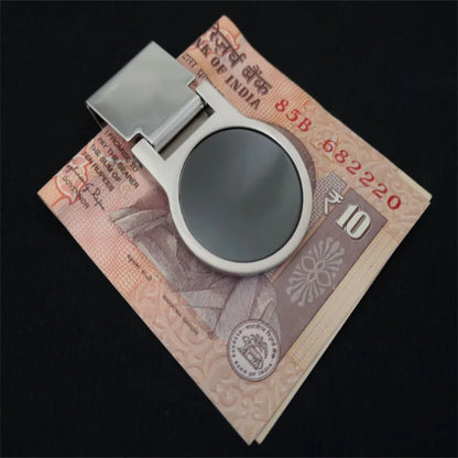 Metal Stainless Steel Money Clip Dollar-Shaped Banknote Clip High Quality Exquisite Money Holder Men's Bill Clip Business Wallet