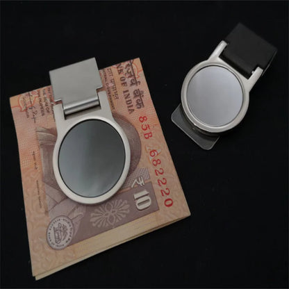 Metal Stainless Steel Money Clip Dollar-Shaped Banknote Clip High Quality Exquisite Money Holder Men's Bill Clip Business Wallet