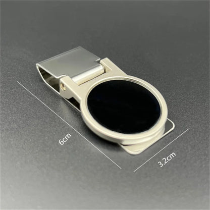 Metal Stainless Steel Money Clip Dollar-Shaped Banknote Clip High Quality Exquisite Money Holder Men's Bill Clip Business Wallet