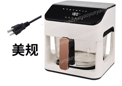Clear glass air fryer